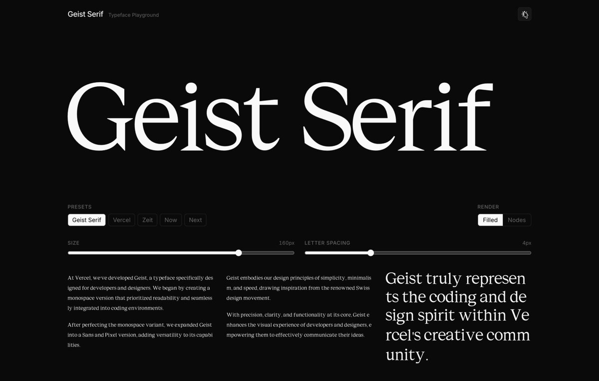 Type playground reference